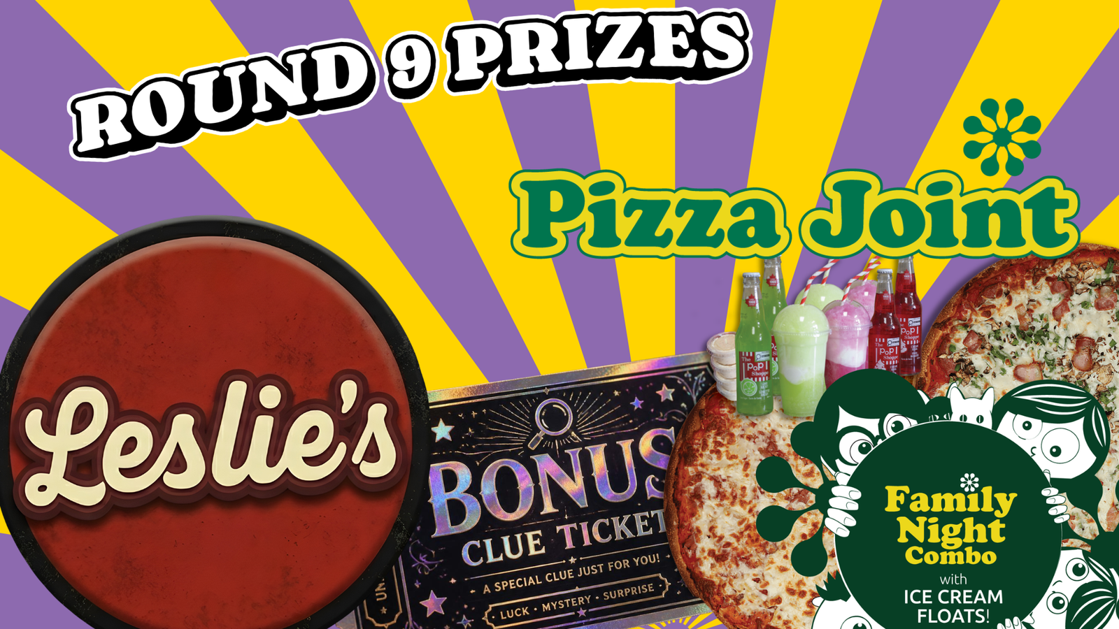 Pizza Joint Round 9 prize